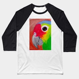 Abstract Mackow Parrot Baseball T-Shirt